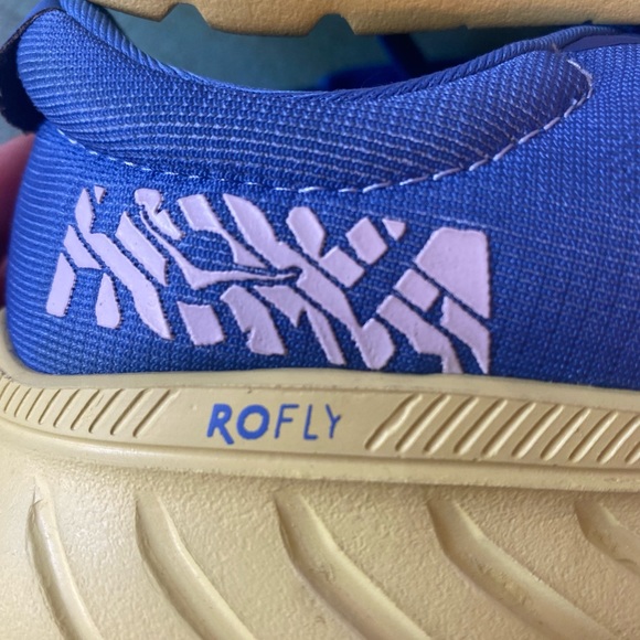 Hoka One One Mach 2 Profly Blue Mesh Running Shoes Sz 8.5 - Picture 9 of 10